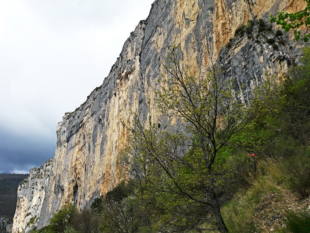 La falaise d'Omblèze