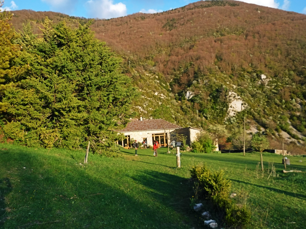 Retour au gîte